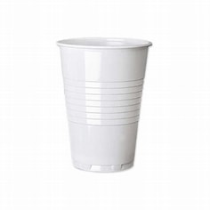 White Plastic Cups 7oz - Pack 50
