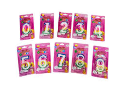 Birthday Candles Numbers