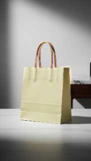 Paper Gifts Bag with Ribbon Handles 22x15cm - Colors Collection