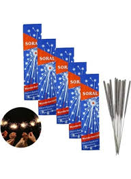 Parties Sparklers Candles - Pack 8